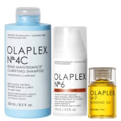 Olaplex Protect & Shine Set No.4C Shampoo + No.6 Leave In + No.7 Haaröl
