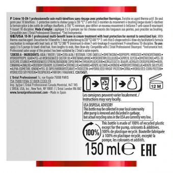 L'Oréal Professionnel Paris Serie Expert Blow-dry Fluidifier 150 Ml 6 L'Oréal Professionnel Paris Serie Expert Blow-dry Fluidifier 150 Ml – Bild 4