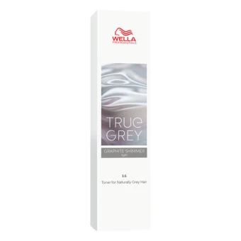 Wella True Grey Graphite Shimmer Toner 3 Wella True Grey Graphite Shimmer Toner